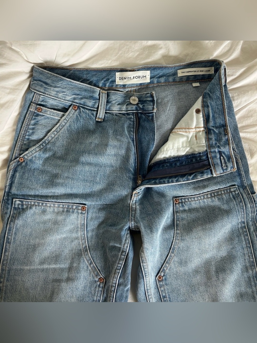 Denim Forum Lo-Rise Loose Carpenter Women’s Jeans